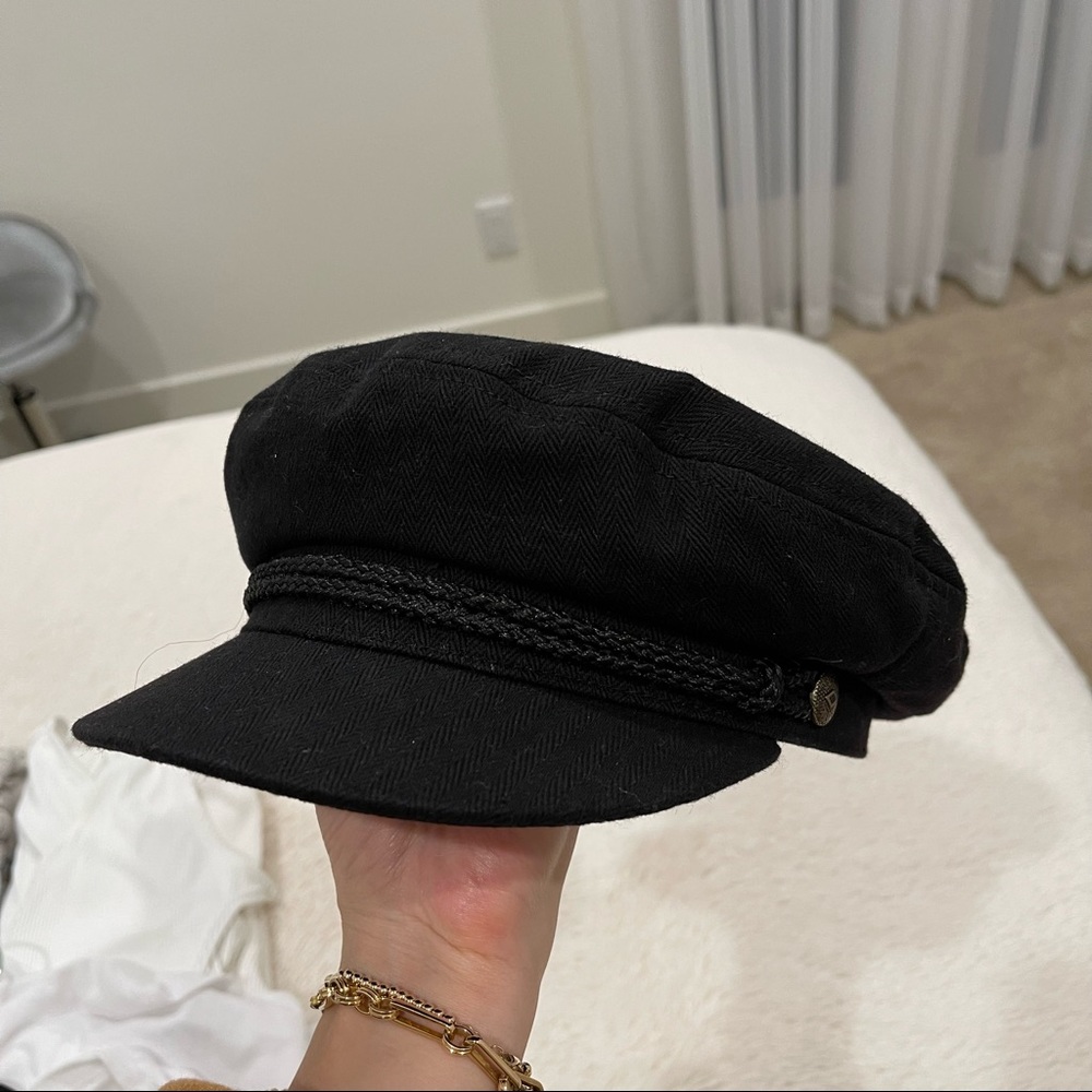 Brixton Black Mariner Cap